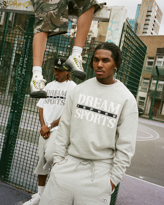 Dream Sports Crew - Grey Marl