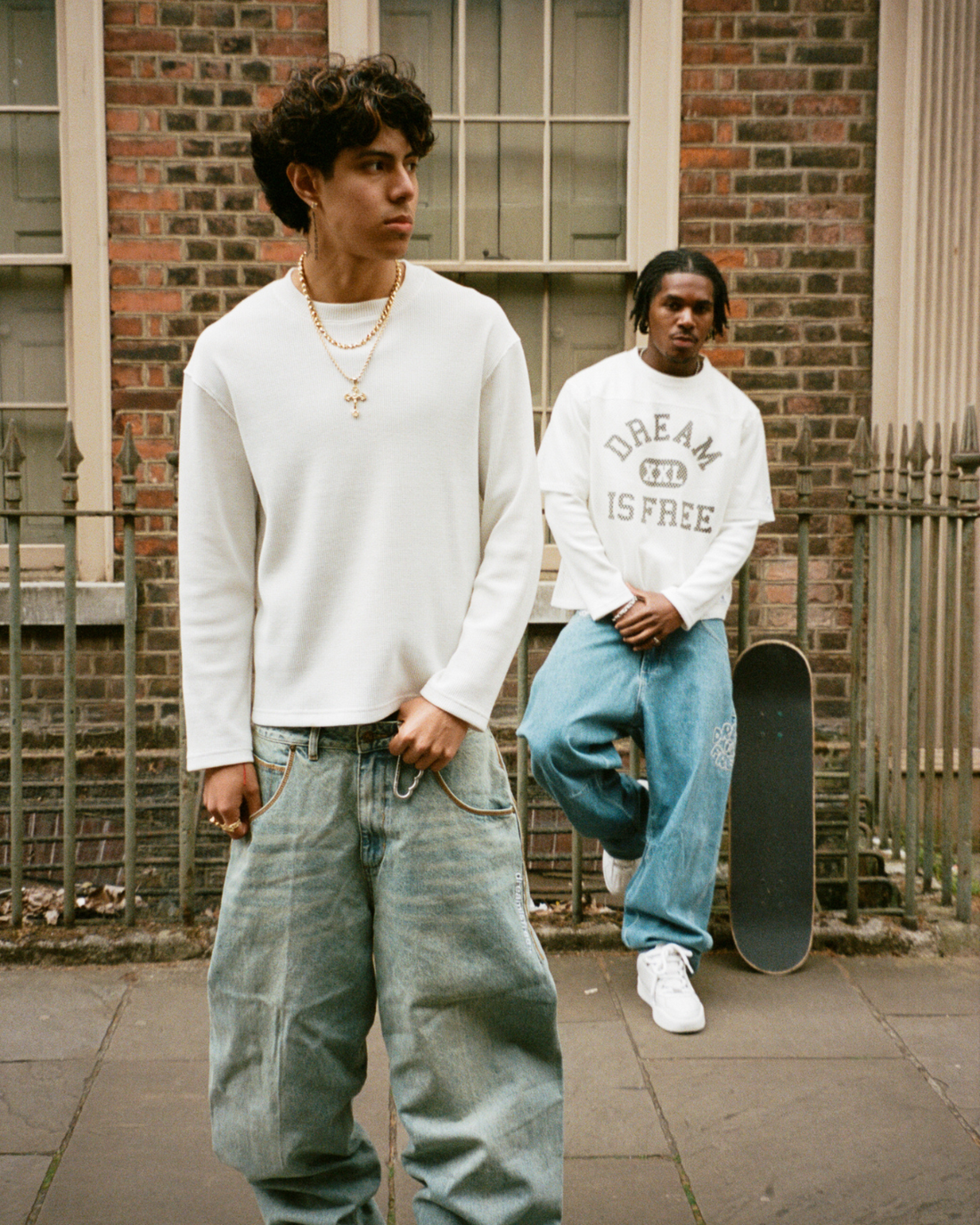 Dream Core Long Sleeve Tee - White