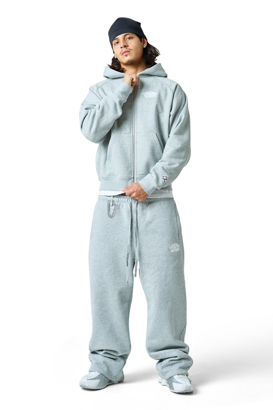 lucid joggers - grey marl