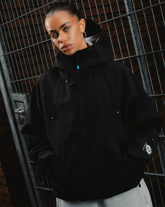 Wave Shell Jacket - Black