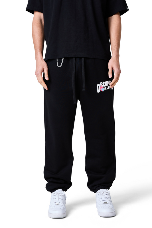 DREAMERS VALLEY JOGGER - BLACK