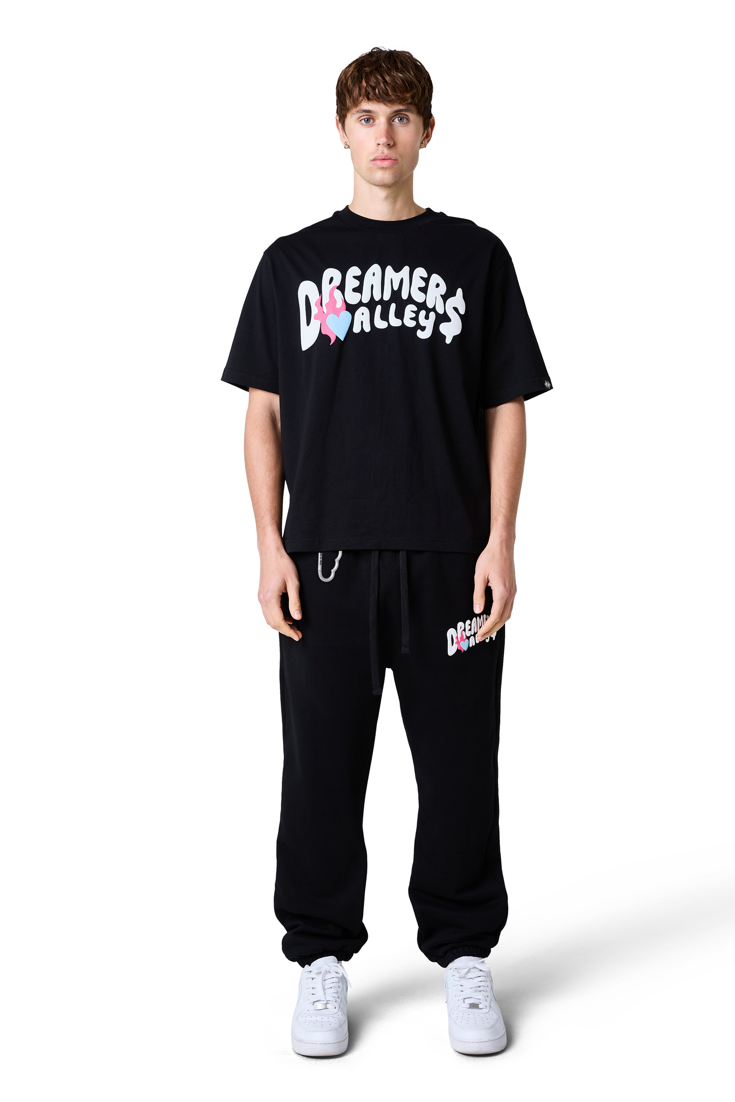 dreamers valley jogger- black
