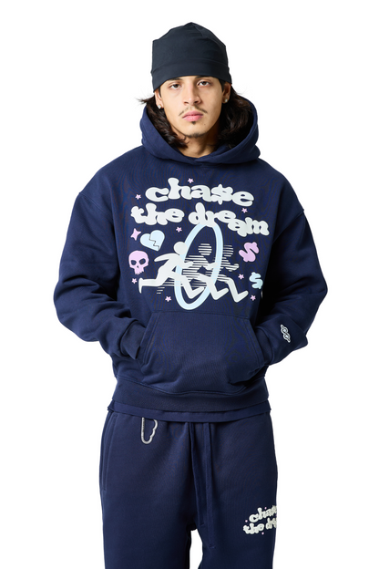 chase the dream hood - ebony blue