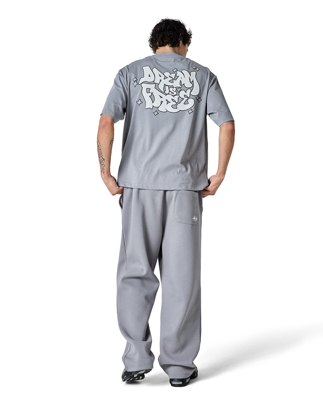 Dream Wave Tee - Moon Grey