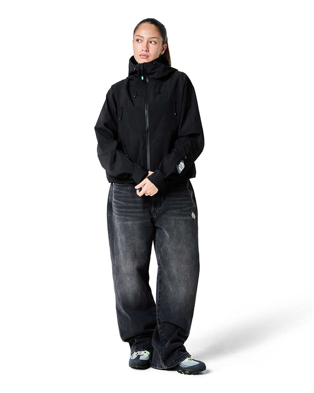 Wave Shell Jacket - Black