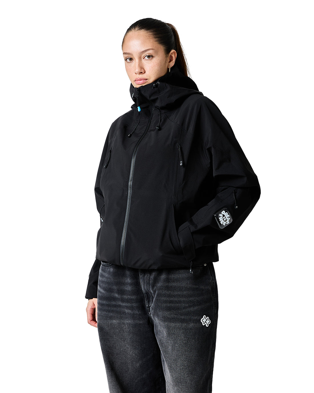 Wave Shell Jacket - Black