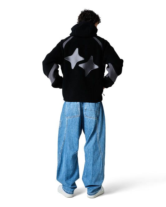 Star Borg Jacket - Black/Volcano Grey