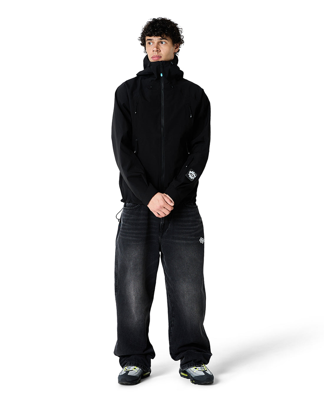 Wave Shell Jacket - Black