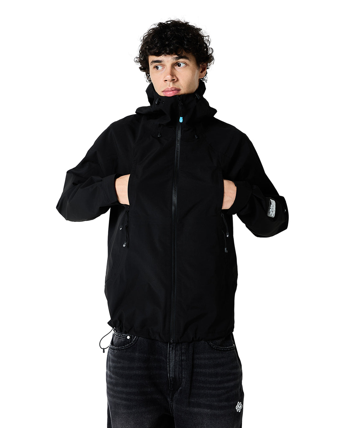 Wave Shell Jacket - Black