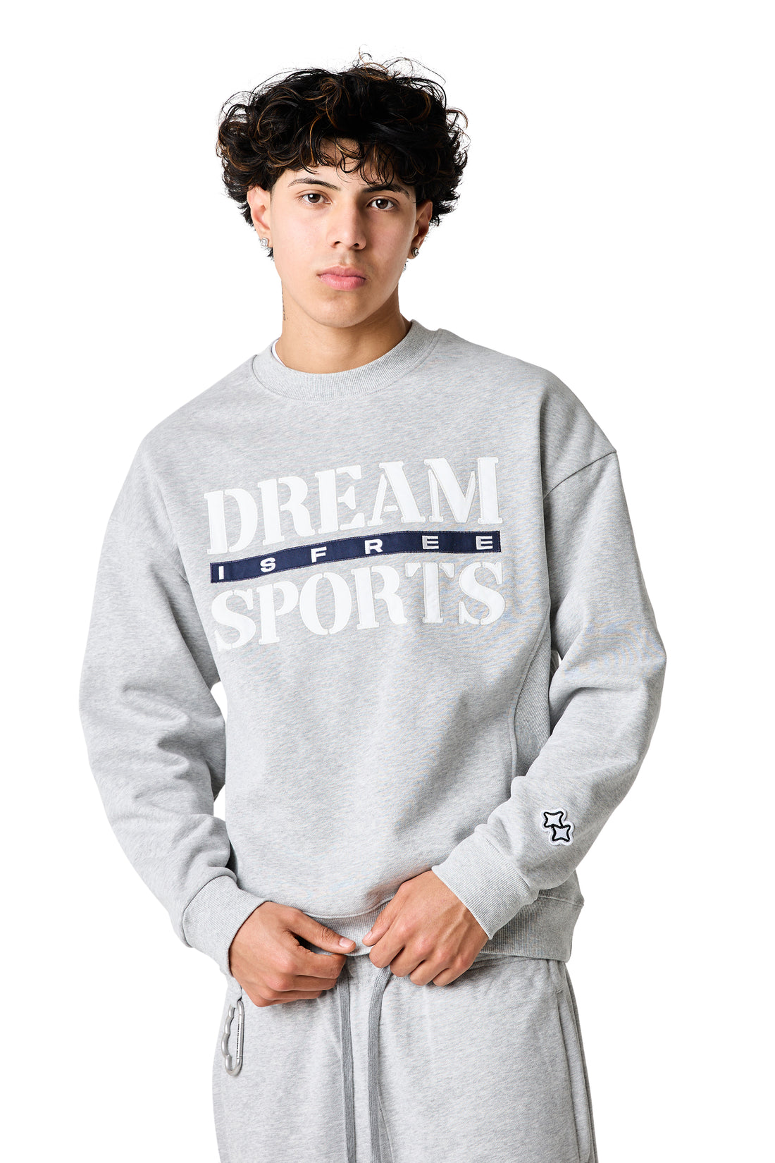 Dream Sports Crew - Grey Marl