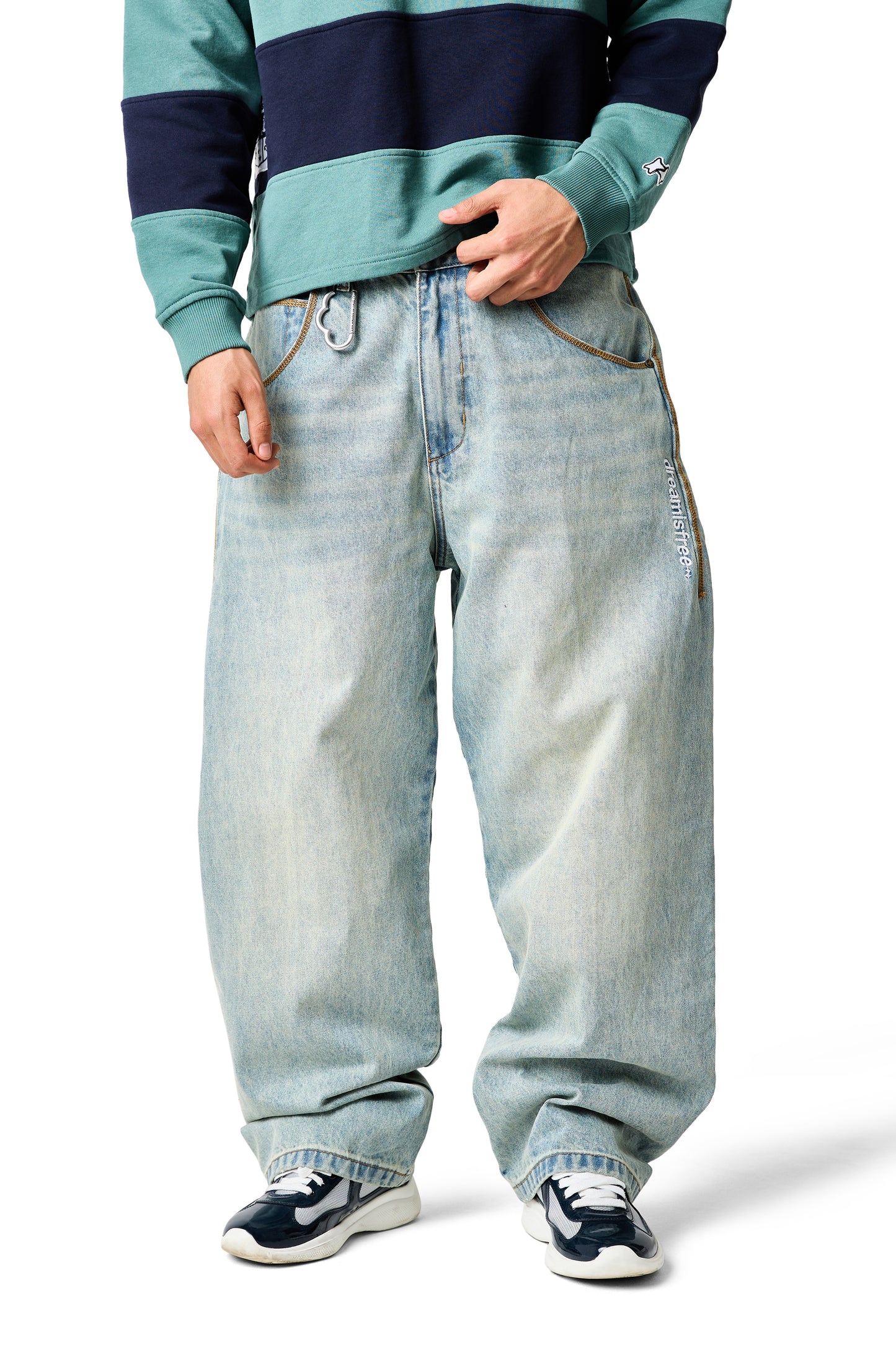 Glide Jean - Champagne Blue