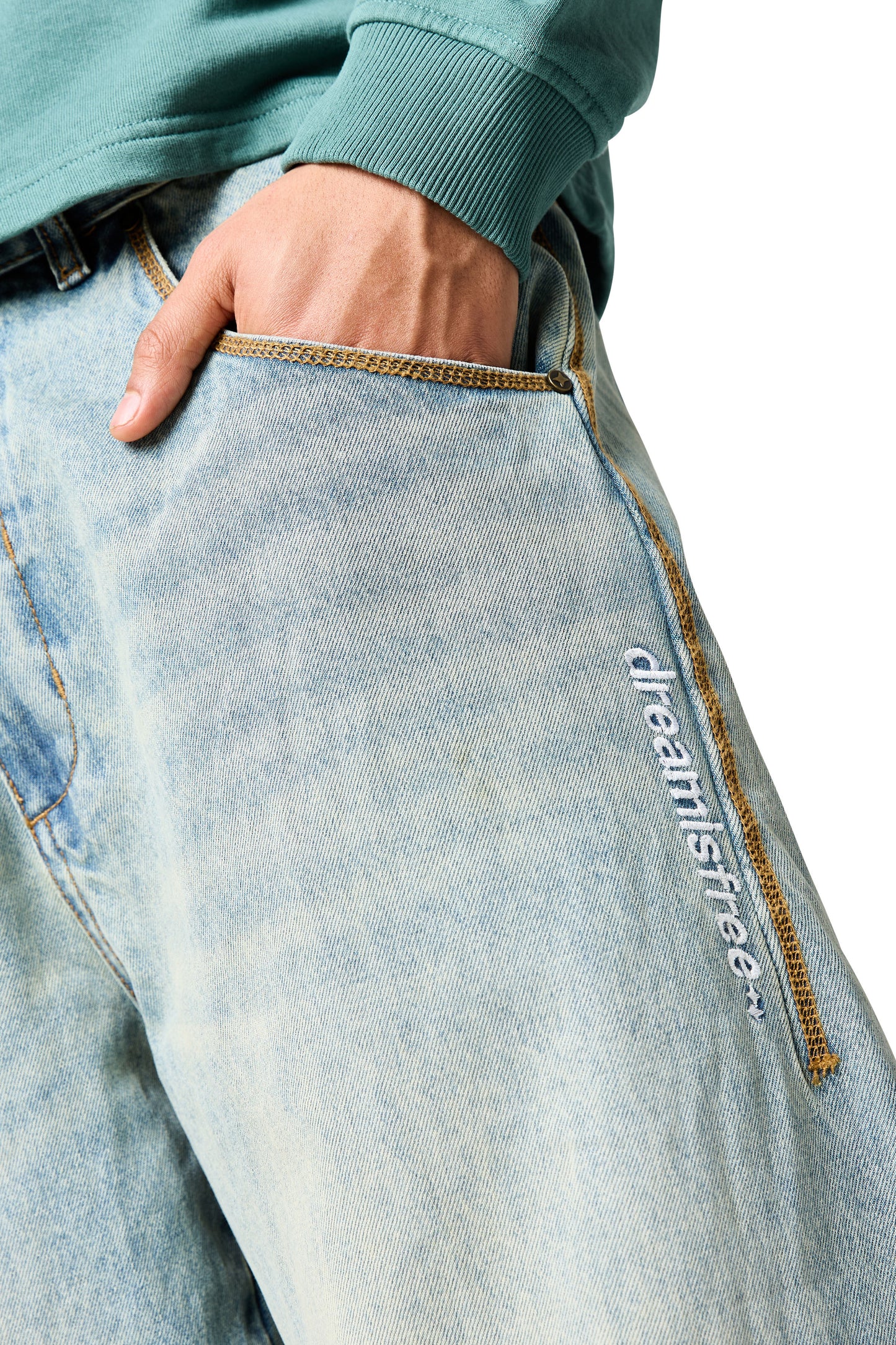 Glide Jean - Champagne Blue