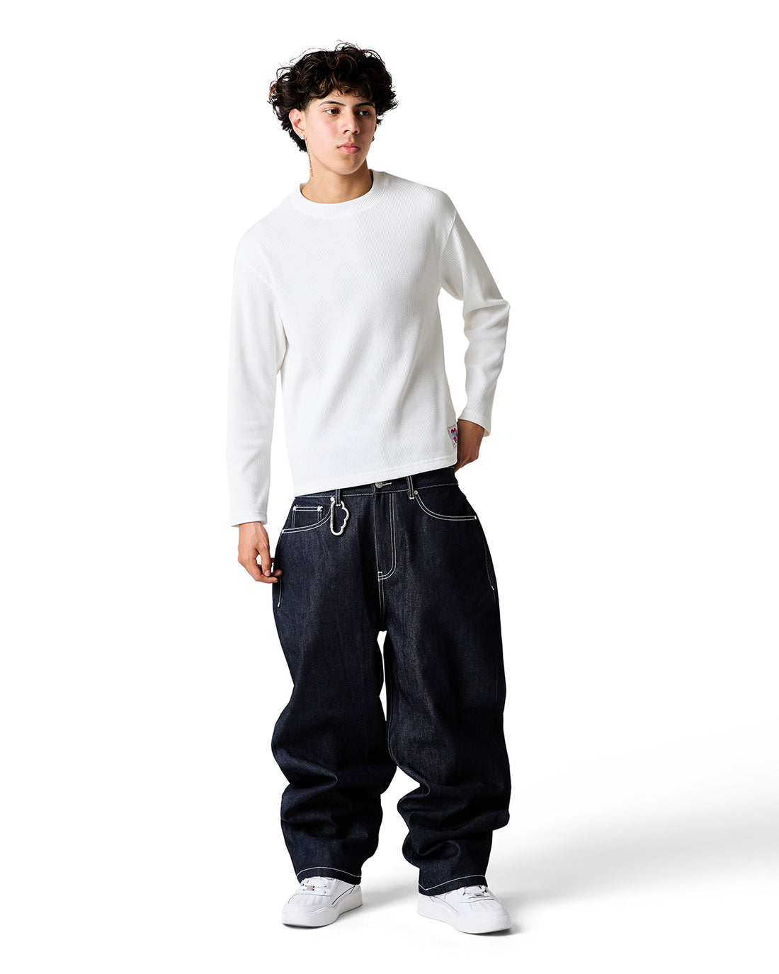 Dream Core Long Sleeve Tee - White