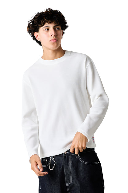 Dream Core Long Sleeve Tee - White