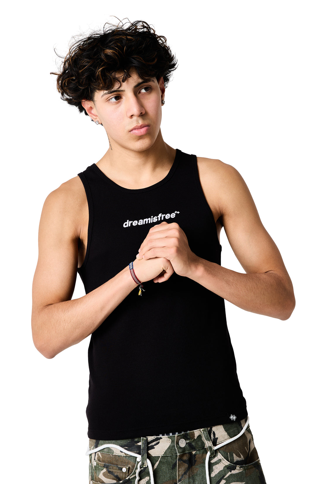 Dream Core Vest - Black/White