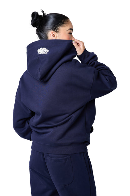 chase the dream hood - ebony blue