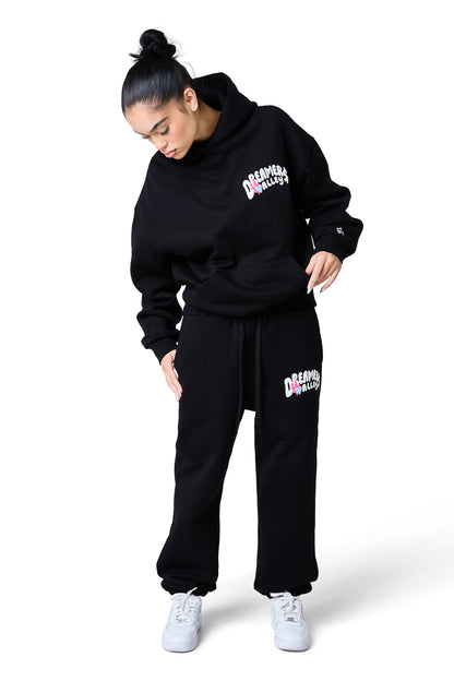 dreamers valley hood - black