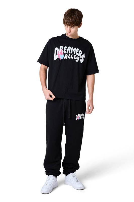 Dreamers Valley Tee - Black