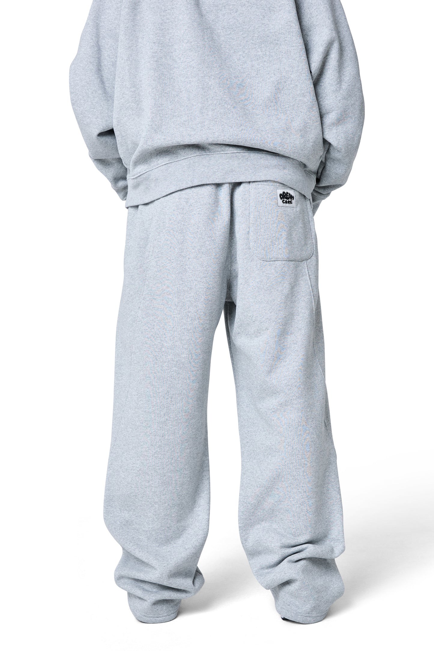 lucid joggers - grey marl