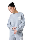 Brushed Knit Jumper - Grey Marl