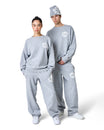 Brushed Knit Jumper - Grey Marl