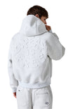 Vapor Hood - White Marl