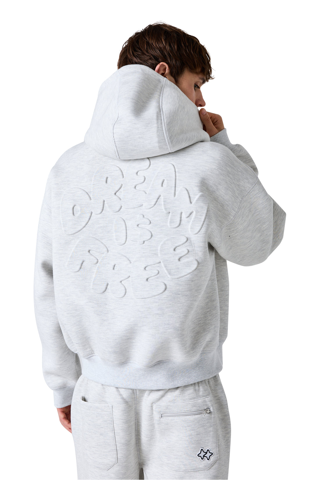 Vapor Hood - White Marl