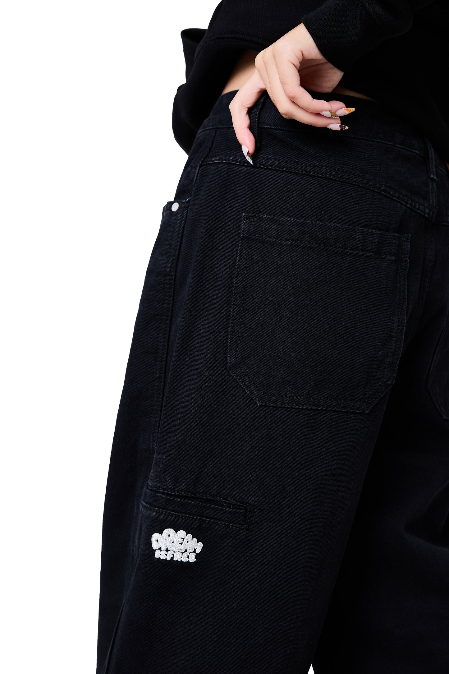 core jean - black denim