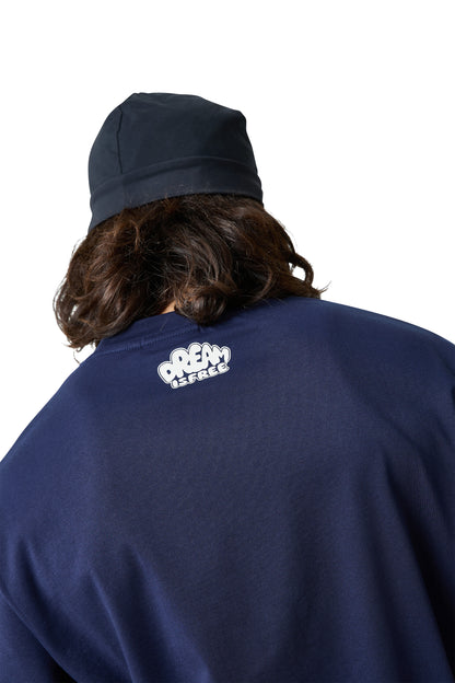 chase the dream tee- ebony blue