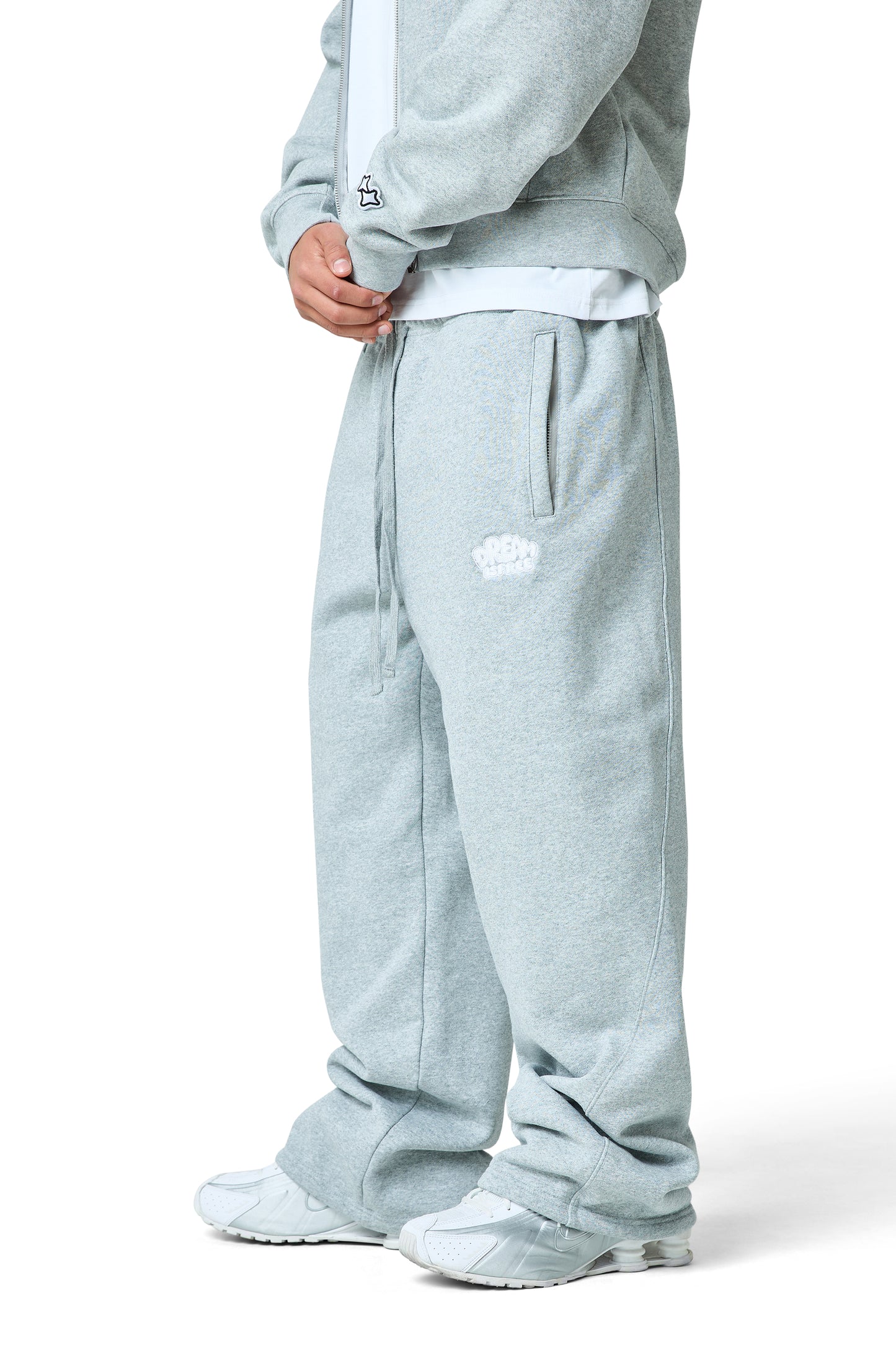 lucid joggers - grey marl