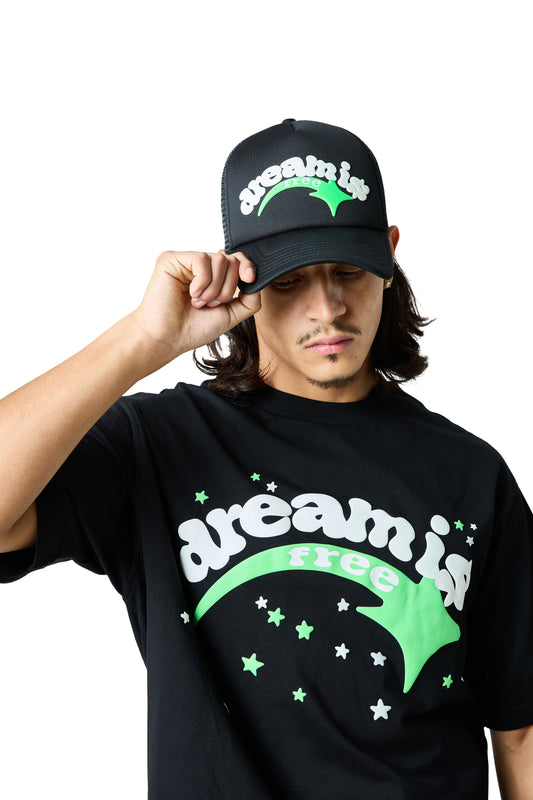 shooter trucker - black