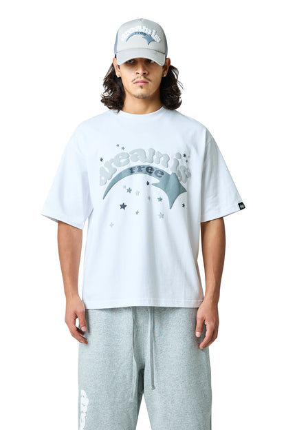 shooter tee - white