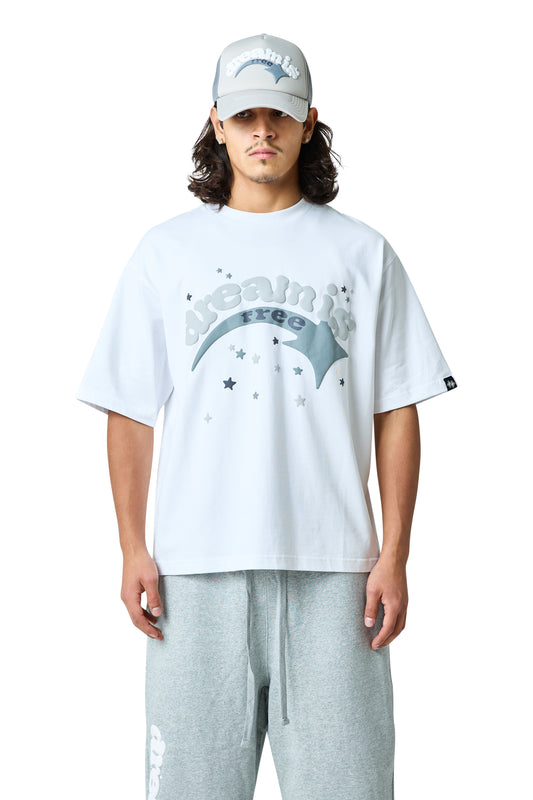 shooter tee - white