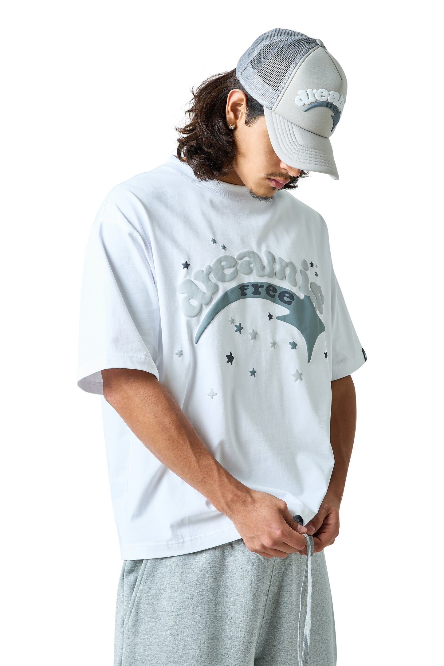shooter tee - white