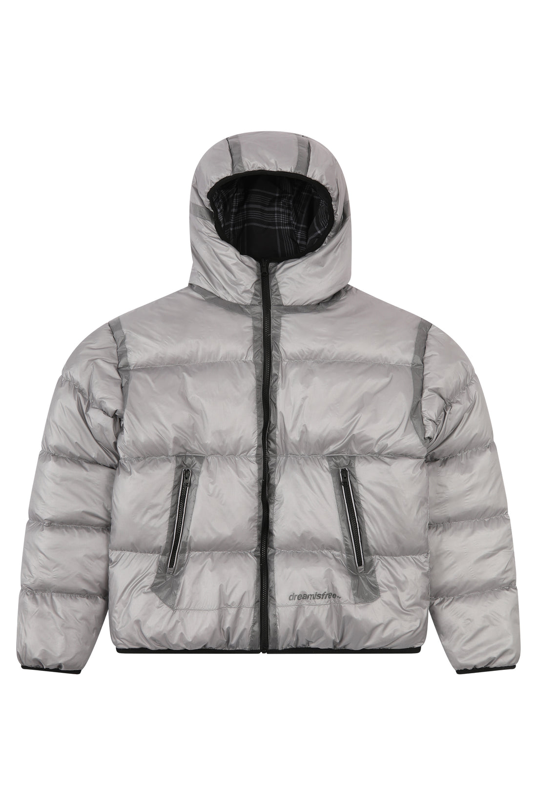 Reversible Block Jacket - Black