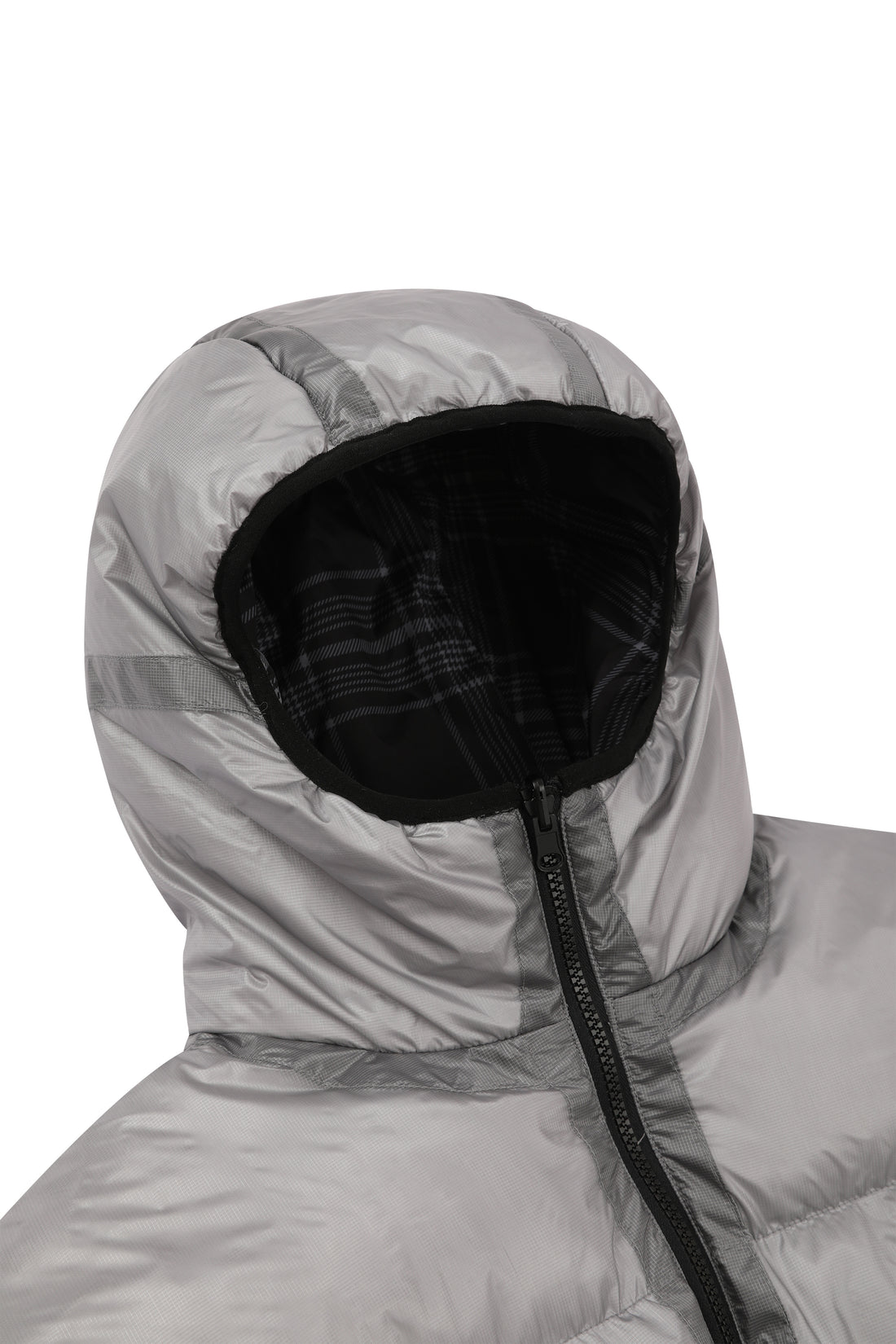 Reversible Block Jacket - Black