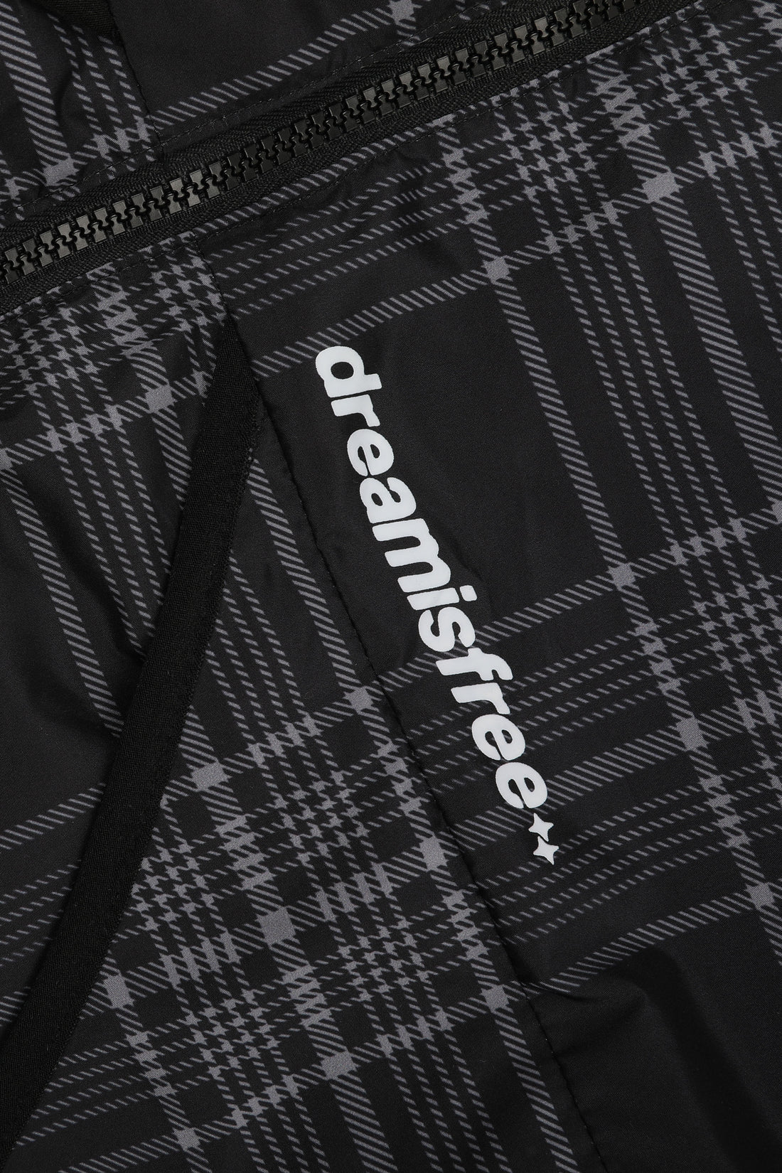 Reversible Block Jacket - Black