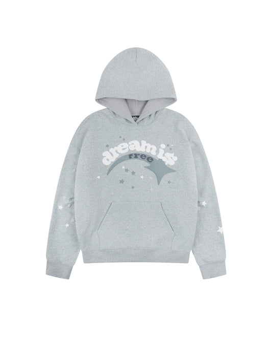 shooter hood - grey marl