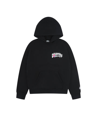 dreamers valley hood - black