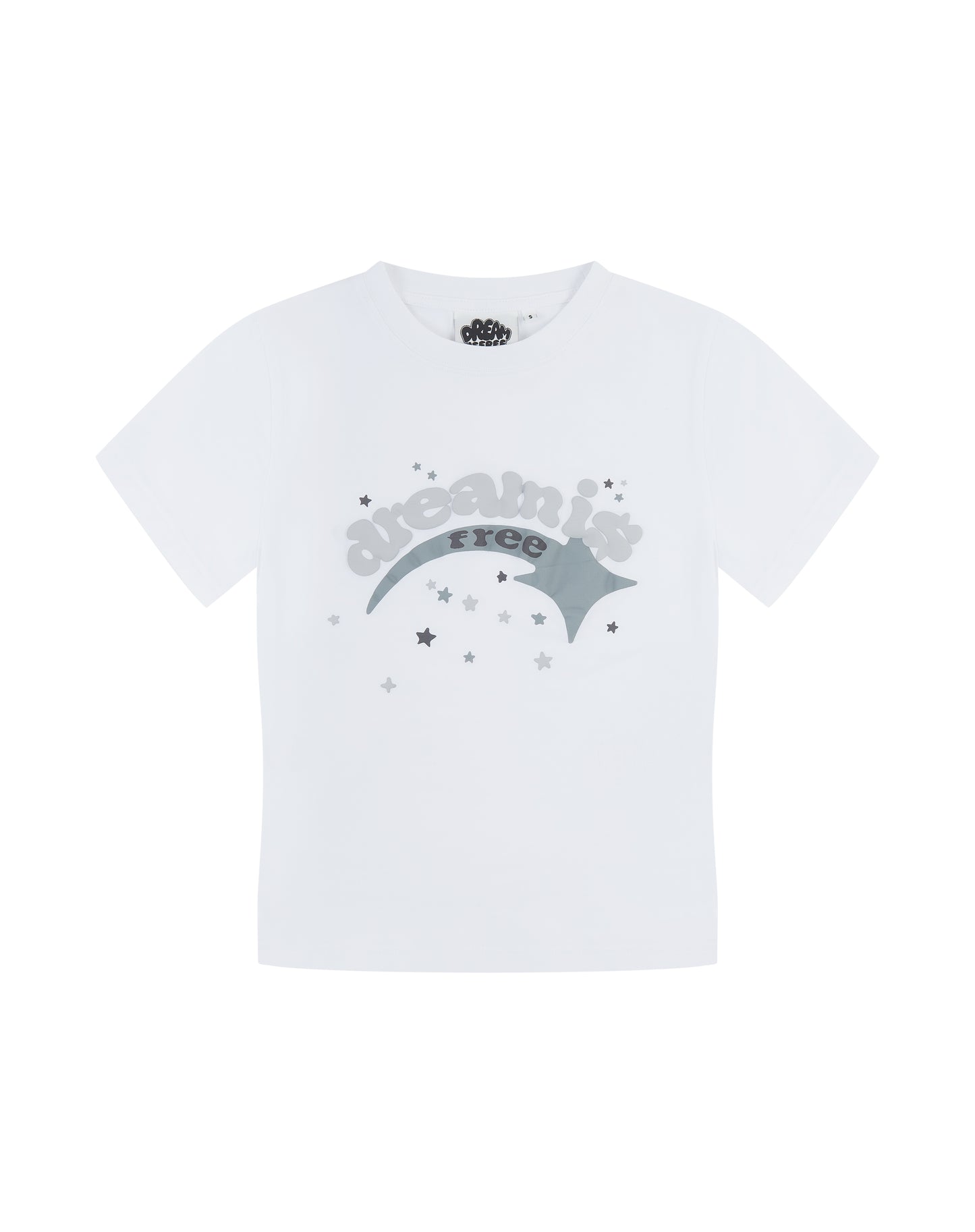 shooter baby tee - white