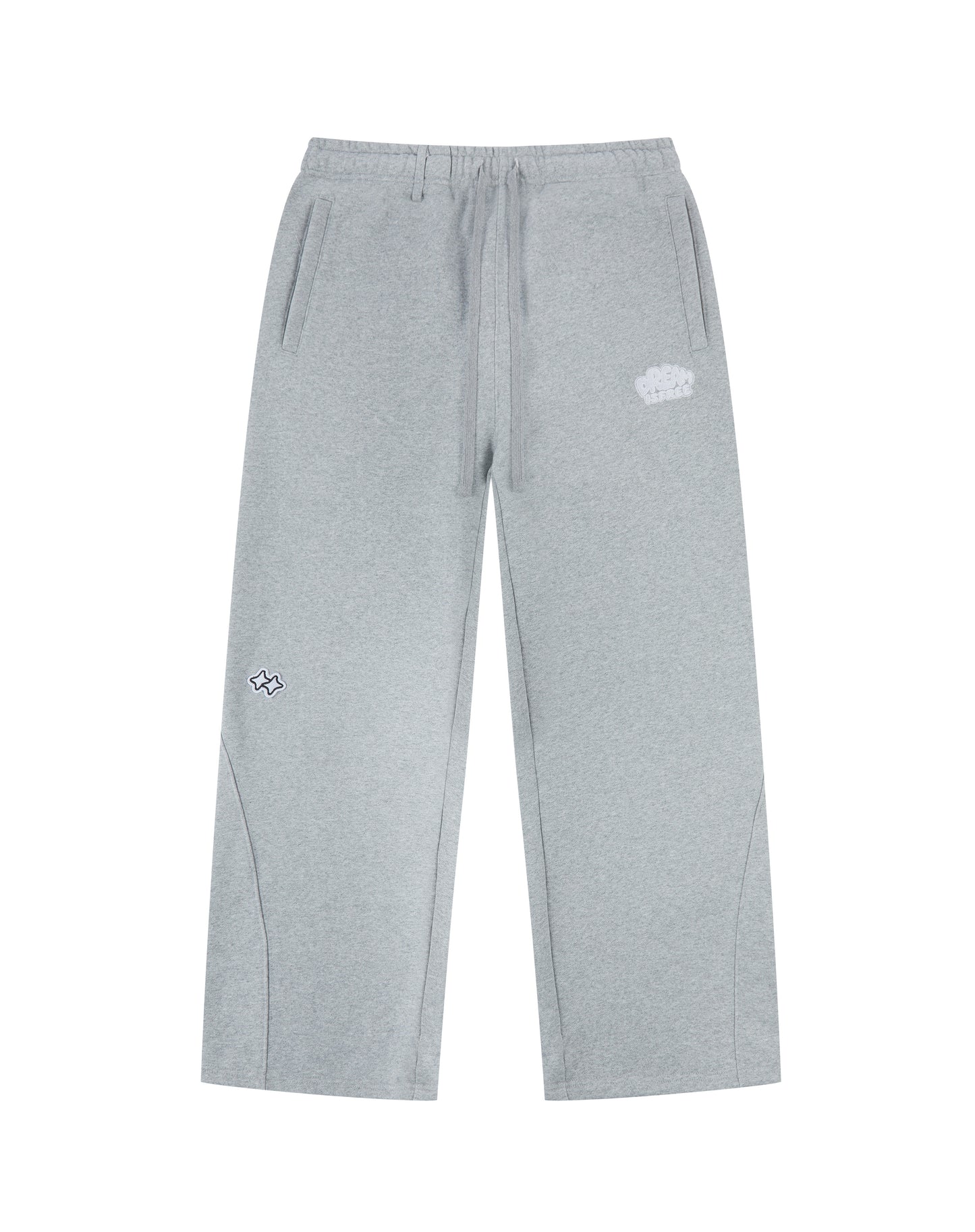 lucid joggers - grey marl