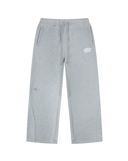 lucid joggers - grey marl
