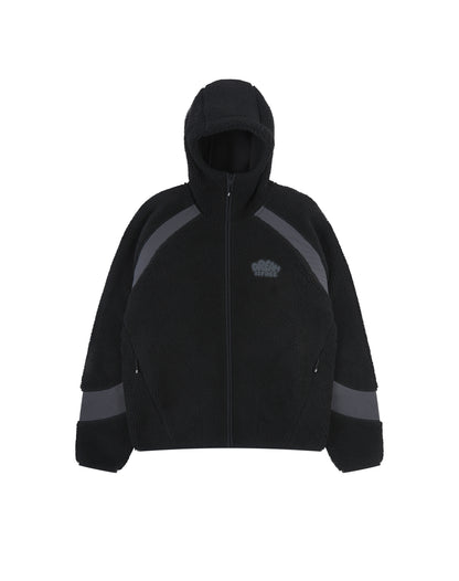 star borg jacket - black/volcano grey