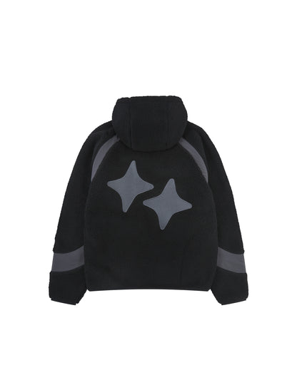 star borg jacket - black/volcano grey