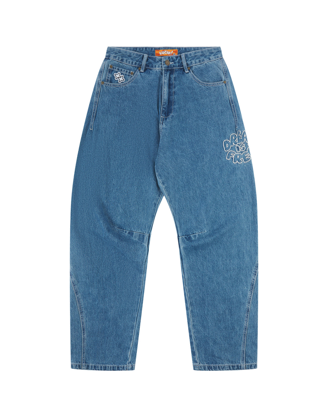 LUCID JEAN - MID BLUE DENIM